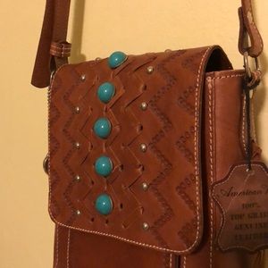 American West Western Crossbody Purse